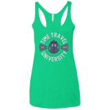 T-Shirts Envy / X-Small Time Travel University Women's Triblend Racerback Tank