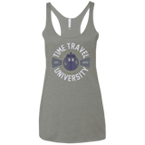 T-Shirts Venetian Grey / X-Small Time Travel University Women's Triblend Racerback Tank