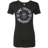 T-Shirts Vintage Black / Small Time Travel University Women's Triblend T-Shirt