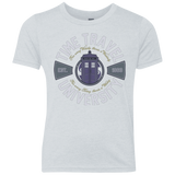 T-Shirts Heather White / YXS Time Travel University Youth Triblend T-Shirt