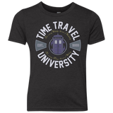 T-Shirts Vintage Black / YXS Time Travel University Youth Triblend T-Shirt