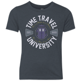 T-Shirts Vintage Navy / YXS Time Travel University Youth Triblend T-Shirt