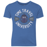 T-Shirts Vintage Royal / YXS Time Travel University Youth Triblend T-Shirt