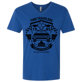 T-Shirts Royal / X-Small Time Traveler Circuit Men's Premium V-Neck