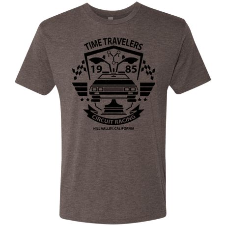 T-Shirts Macchiato / Small Time Traveler Circuit Men's Triblend T-Shirt