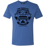 T-Shirts Vintage Royal / Small Time Traveler Circuit Men's Triblend T-Shirt