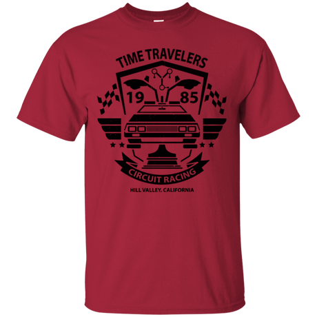 T-Shirts Cardinal / Small Time Traveler Circuit T-Shirt