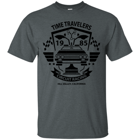 T-Shirts Dark Heather / Small Time Traveler Circuit T-Shirt
