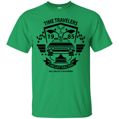T-Shirts Irish Green / Small Time Traveler Circuit T-Shirt