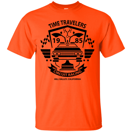 T-Shirts Orange / Small Time Traveler Circuit T-Shirt