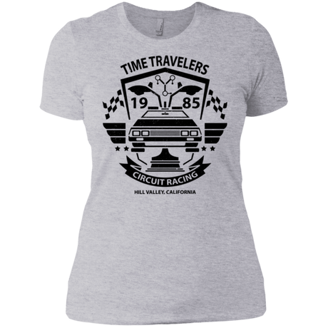 T-Shirts Heather Grey / X-Small Time Traveler Circuit Women's Premium T-Shirt