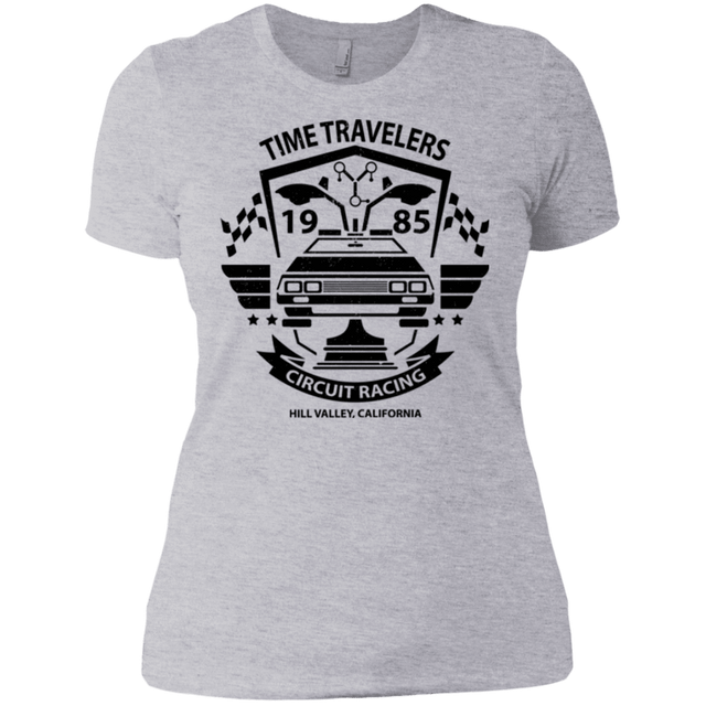 T-Shirts Heather Grey / X-Small Time Traveler Circuit Women's Premium T-Shirt