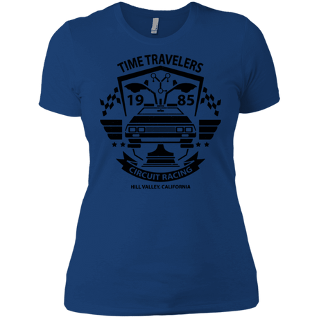 T-Shirts Royal / X-Small Time Traveler Circuit Women's Premium T-Shirt