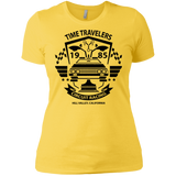 T-Shirts Vibrant Yellow / X-Small Time Traveler Circuit Women's Premium T-Shirt