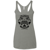 T-Shirts Venetian Grey / X-Small Time Traveler Circuit Women's Triblend Racerback Tank