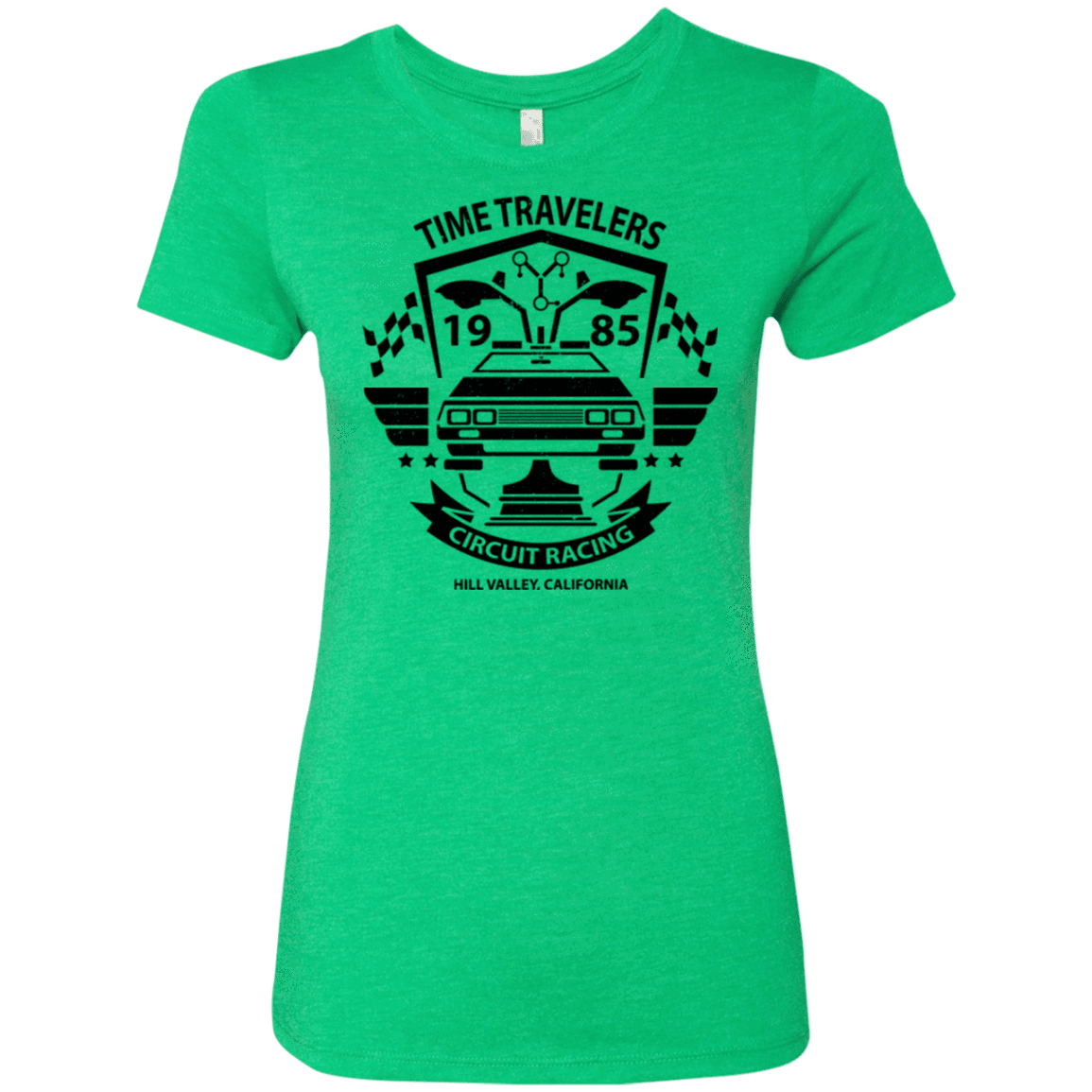 T-Shirts Envy / Small Time Traveler Circuit Women's Triblend T-Shirt