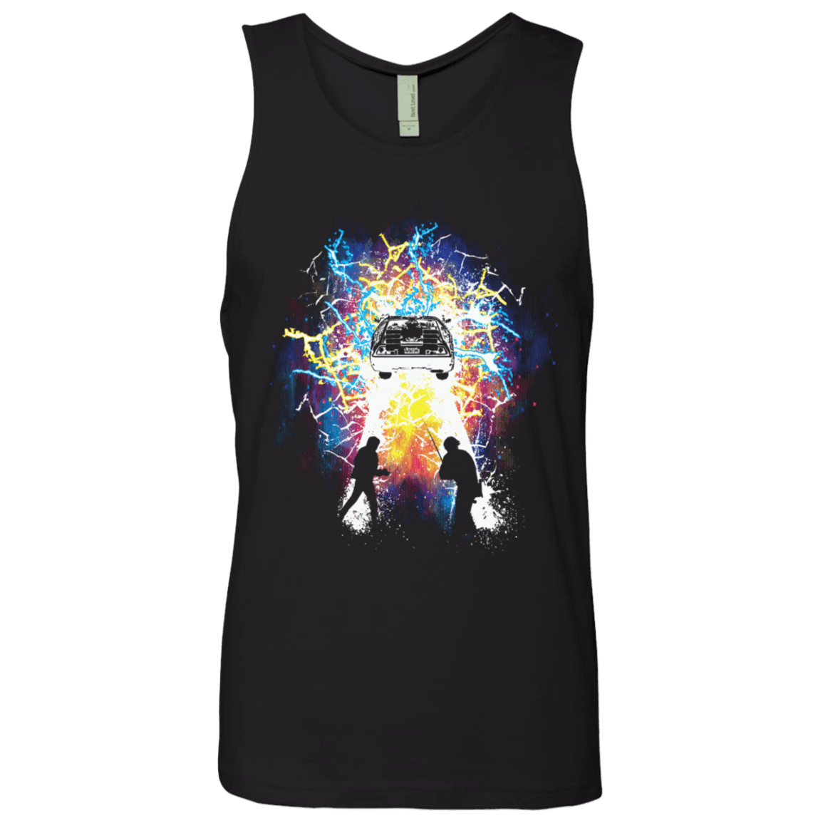 T-Shirts Black / S Time Travelers Men's Premium Tank Top