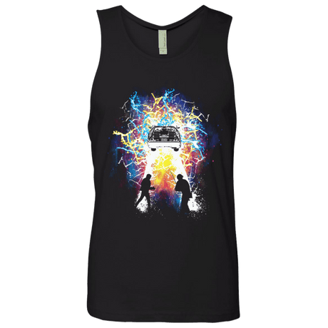 T-Shirts Black / S Time Travelers Men's Premium Tank Top