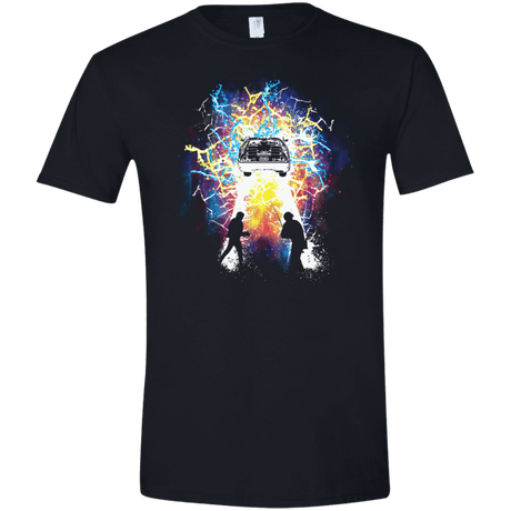 T-Shirts Black / X-Small Time Travelers Men's Semi-Fitted Softstyle