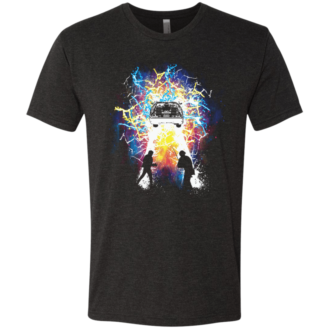 T-Shirts Vintage Black / S Time Travelers Men's Triblend T-Shirt