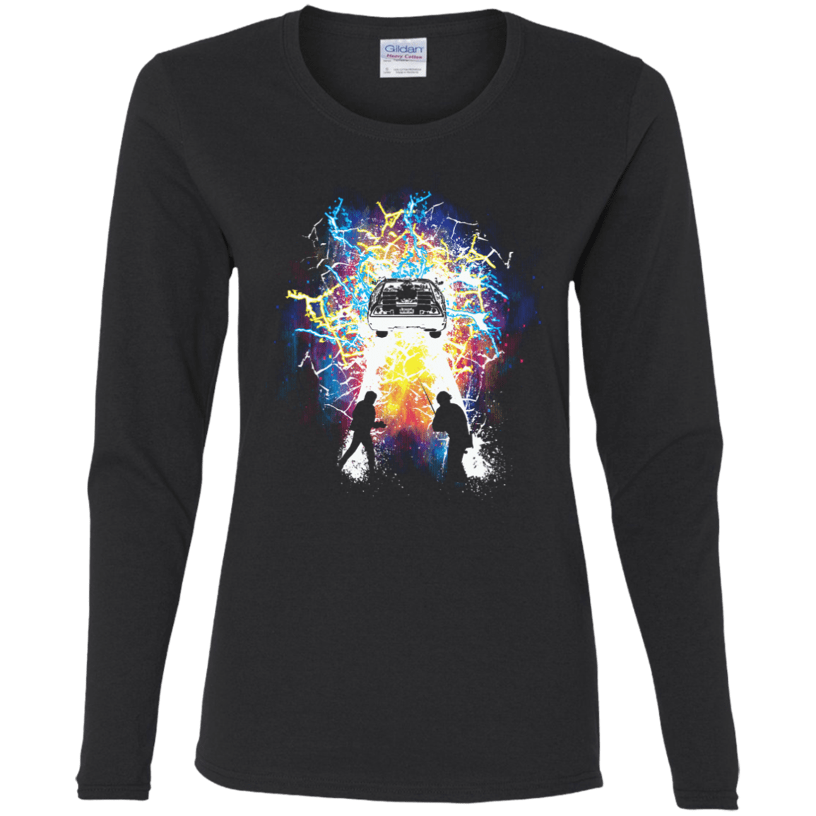 T-Shirts Black / S Time Travelers Women's Long Sleeve T-Shirt