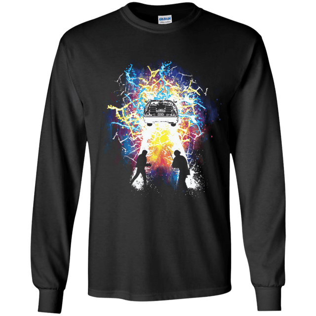 T-Shirts Black / YS Time Travelers Youth Long Sleeve T-Shirt