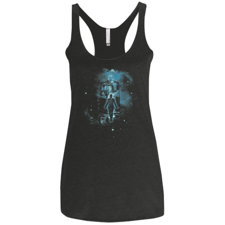 T-Shirts Vintage Black / X-Small Time Traveller Women's Triblend Racerback Tank