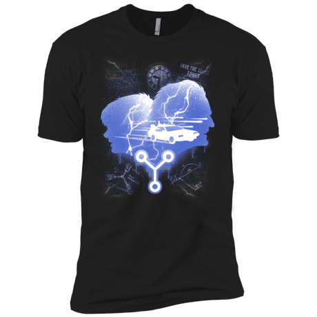 T-Shirts Black / YXS Time Travellers Silhouette Boys Premium T-Shirt