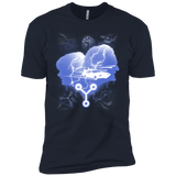 T-Shirts Midnight Navy / YXS Time Travellers Silhouette Boys Premium T-Shirt