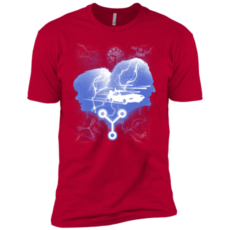 T-Shirts Red / YXS Time Travellers Silhouette Boys Premium T-Shirt