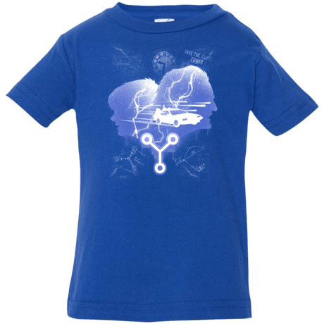 T-Shirts Royal / 6 Months Time Travellers Silhouette Infant Premium T-Shirt