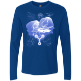 T-Shirts Royal / Small Time Travellers Silhouette Men's Premium Long Sleeve