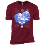 T-Shirts Cardinal / X-Small Time Travellers Silhouette Men's Premium T-Shirt