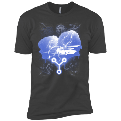 T-Shirts Heavy Metal / X-Small Time Travellers Silhouette Men's Premium T-Shirt