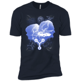 T-Shirts Midnight Navy / X-Small Time Travellers Silhouette Men's Premium T-Shirt