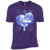 T-Shirts Purple / X-Small Time Travellers Silhouette Men's Premium T-Shirt