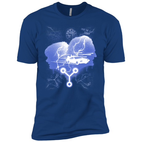 T-Shirts Royal / X-Small Time Travellers Silhouette Men's Premium T-Shirt