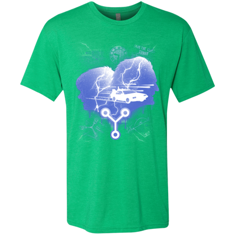 T-Shirts Envy / Small Time Travellers Silhouette Men's Triblend T-Shirt