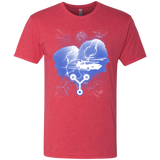 T-Shirts Vintage Red / Small Time Travellers Silhouette Men's Triblend T-Shirt