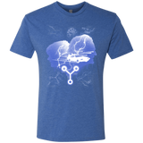 T-Shirts Vintage Royal / Small Time Travellers Silhouette Men's Triblend T-Shirt