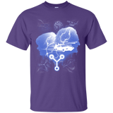 T-Shirts Purple / Small Time Travellers Silhouette T-Shirt