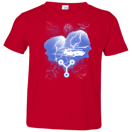 T-Shirts Red / 2T Time Travellers Silhouette Toddler Premium T-Shirt