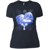 T-Shirts Indigo / X-Small Time Travellers Silhouette Women's Premium T-Shirt