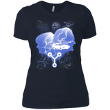 T-Shirts Midnight Navy / X-Small Time Travellers Silhouette Women's Premium T-Shirt