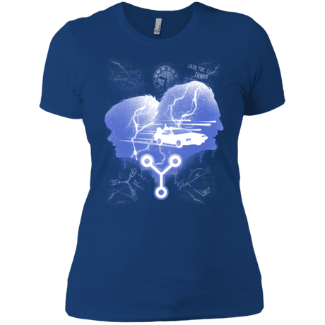 T-Shirts Royal / X-Small Time Travellers Silhouette Women's Premium T-Shirt