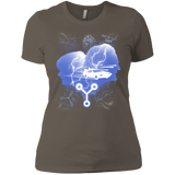 T-Shirts Warm Grey / X-Small Time Travellers Silhouette Women's Premium T-Shirt