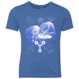 T-Shirts Vintage Royal / YXS Time Travellers Silhouette Youth Triblend T-Shirt