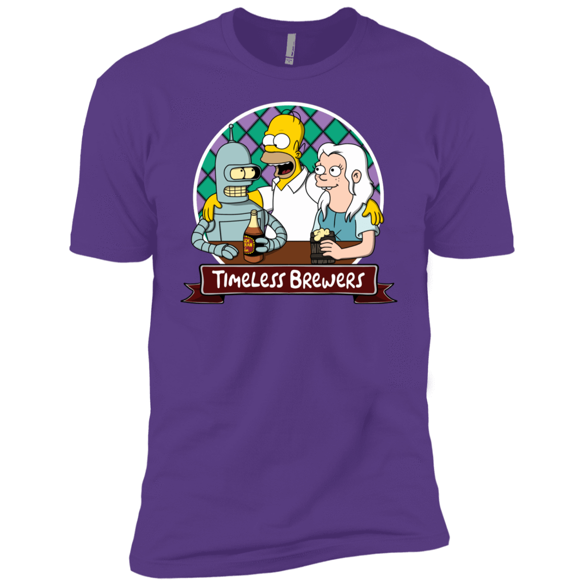 T-Shirts Purple Rush / YXS Timeless Brewers Boys Premium T-Shirt
