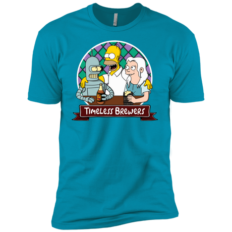 T-Shirts Turquoise / YXS Timeless Brewers Boys Premium T-Shirt