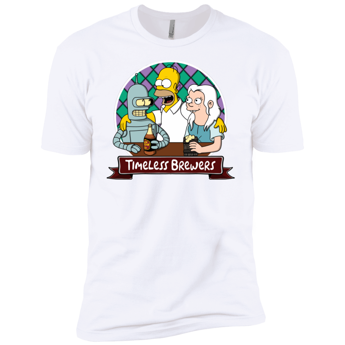 T-Shirts White / YXS Timeless Brewers Boys Premium T-Shirt